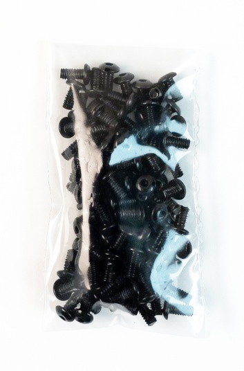 Brightvision black 2-56 screws