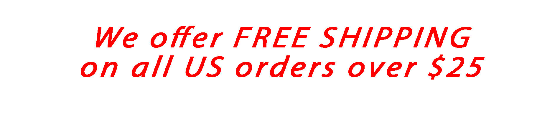Free Shipping Banner-$25